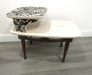 Mid Century Modern Tiered Side Table