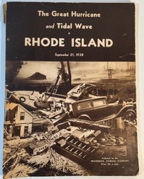 1938 The Great Hurricane And Tidal Wave Rhode Island