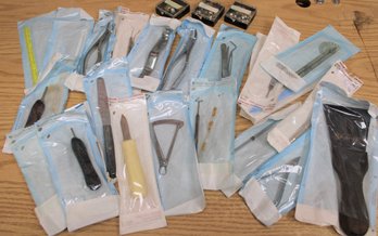 Lot Two Of Dental Supplies Including Crosstex, A. Titan 437, Henry Schein, Pfingst Scale & Darby
