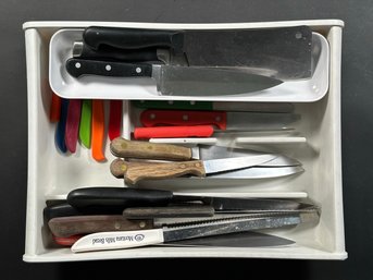 An Assortment Of Kitchen Knives