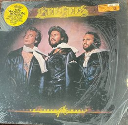 BEE GEES- CHILDREN OF THE WORLD - HYPE - 1976 RS-1-3003- IN SHRINK - RECORD LP - VG