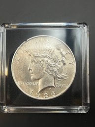 1924 Silver Peace Dollar