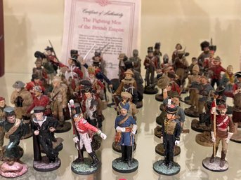 Franklin Mint Fighting Men Of The British Empire Metal Soldier Miniatures