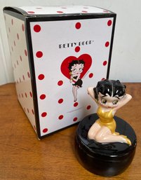 Betty Boop Ceramic Trinket Box - Never Used