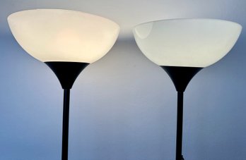 2 Plastic Floor Lamps