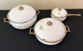 Lincoware Enamel  Cookware Lavender Collection