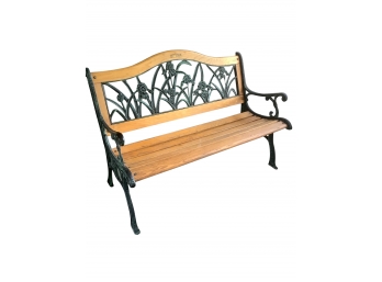 Berkeley Forge Wood And Iron Bench