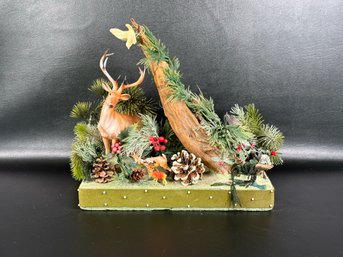 A Vintage Mid-Century Woodland Scene In 3D #2