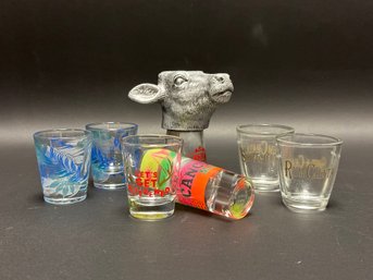A Fun Assortment Of Shot Glasses