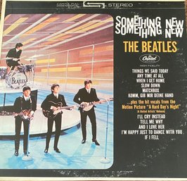 THE BEATLES - SOMETHING NEW - ST 2108 Capitol RECORD- VG CONDITION