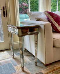 HOOKER Furniture Mirrored End Table