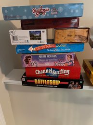 Assorted Board Games And Puzzles