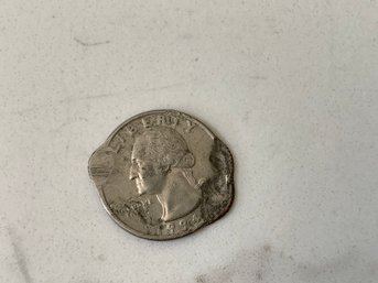 Smashed Quarter Coin Lot #13