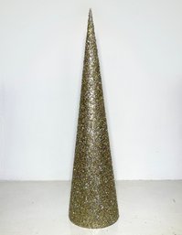 A Glittery Decorative Cone