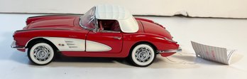 Franklin Mint Precision Model - 1959 Chevrolet Corvette Red