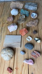 Large Lot Of Rocks And Minerals