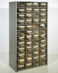 A Hardware Organizer - Filled With Various Hardware