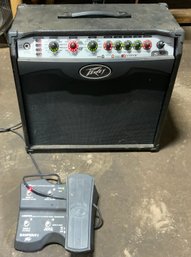 Peavey VIP-2 VYPYR Guitar Amplifier With Peavey SANPERA-1 Foot Pedal