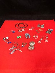 Costume Earring Lot