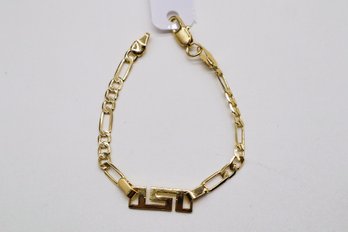 Yellow Gold Plated Bracelet