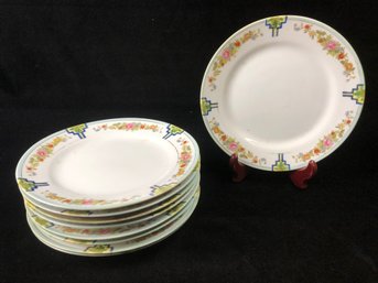Hand Painted Nippon Floral Dishes
