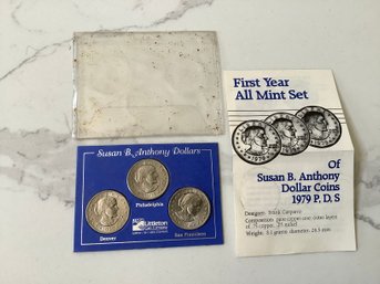 1979 Susan B Anthony Mint Coin Lot #39