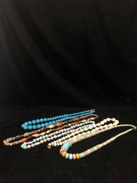 Beaded Necklace Costume Lot