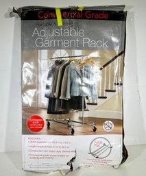 A Commercial Grade Industrial Garment Rack