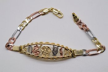 18k Gold Plated Italy Bracelet