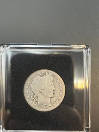 1913-D Barber Silver Quarter