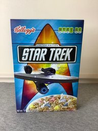 Kelloggs Star Trek Limited Edition Cereal Sealed Box