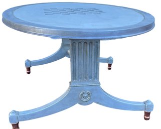 Oval Game Coffee Table - 41 Inches By 24 Inched