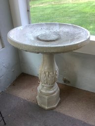 Concrete Bird Bath