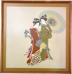 A Vintage Geisha Print