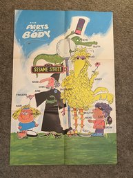 1970 Children's Television Workshop Sesame Street Poster