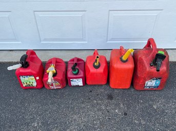 Lot Of Gas Cans