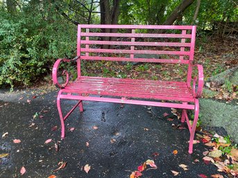 Metal Outdoor Garden Bench