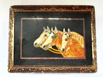 Pietre Bure Box With Trio Of Horse Heads