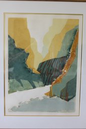 Barbara Romney  Framed Signed Limited Ed ' Narrows'