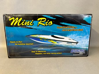 NIB Aquacraft Mini Rio RC Boat