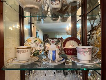 Six Assorted Teacups