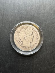 1916-D Barber Silver Quarter