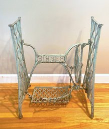 Antique Cast Iron Singer Sewing Machine Stand