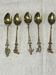 5 Collector Mini Spoons