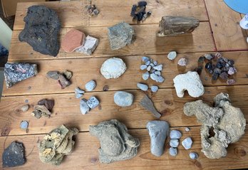 Huge Collection Of Rocks And Minerals