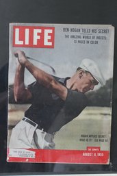 Life Magazine 8/8/1955 Issue Ben Hogan Tells His Secret