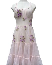 Vintage 1970s Nightgown -Floral