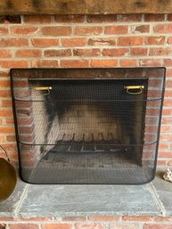 Large Fireplace Screen Mesh Spark Guard