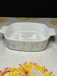 Vintage Corning Ware 1 Liter A-1-B Pastel Bouquet - No Lid Included