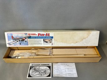 NIB Tower Hobbies Fun 51 Model Airplane